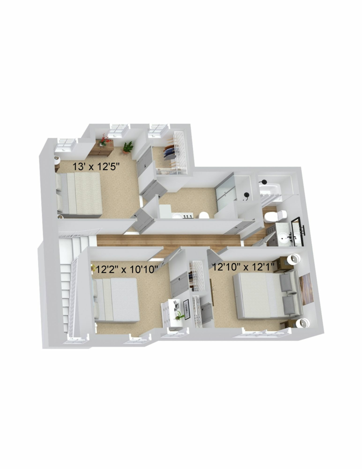 Yard 3rd Floor - Scheme 1